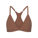 FITS EVERYBODY RACERBACK TRIANGLE BRALETTE | JASPER FLAT ON A WHITE BACKGROUND | FLT