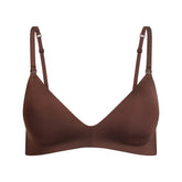WIRELESS FORM MATERNITY NURSING BRA | COCOA FLAT ON A WHITE BACKGROUND | FLT