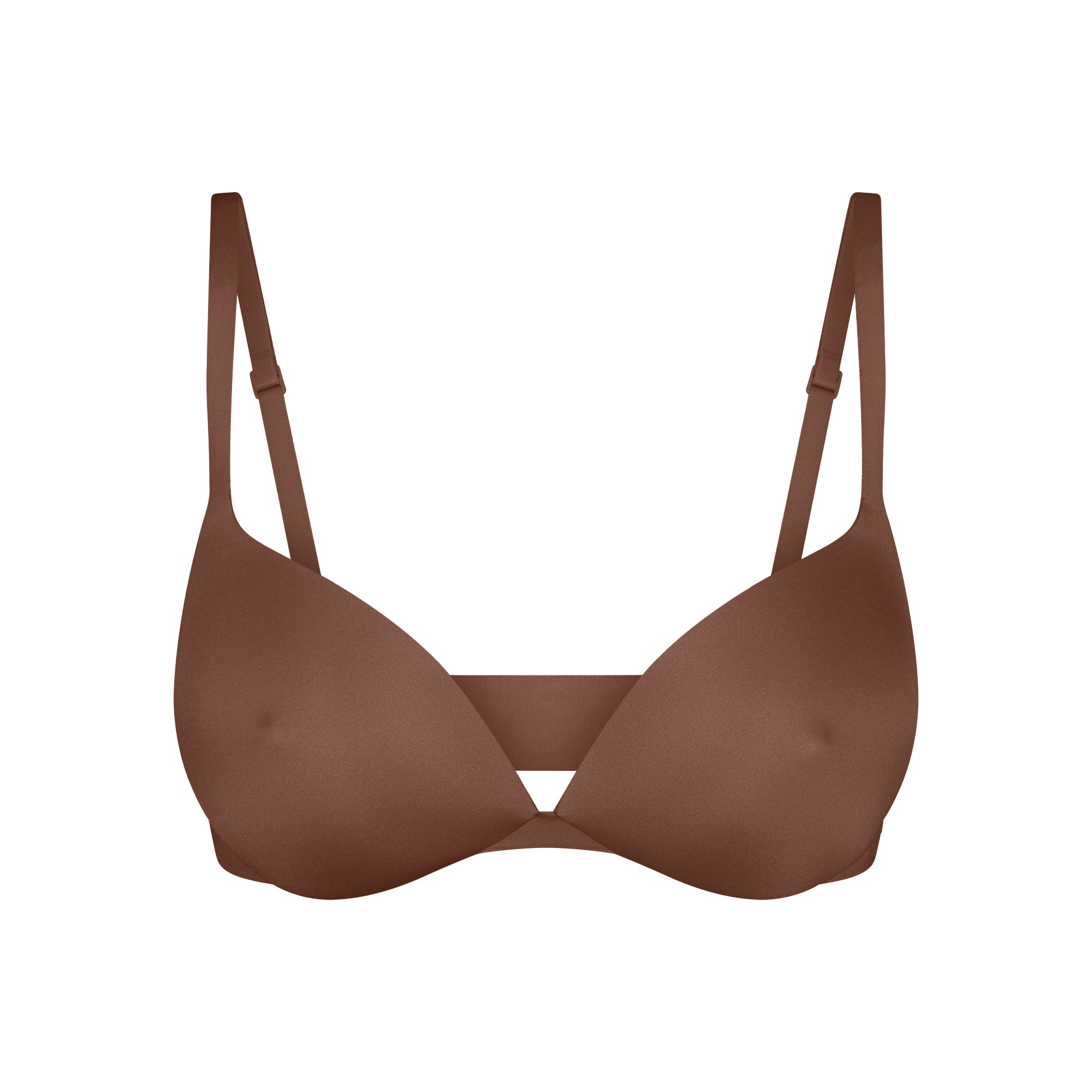 SKIMS ULTIMATE NIPPLE WIRELESS PUSH-UP BRA | JASPER FLAT ON A WHITE BACKGROUND | FLT