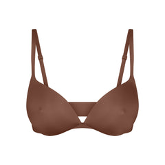 SKIMS ULTIMATE NIPPLE WIRELESS PUSH-UP BRA | JASPER FLAT ON A WHITE BACKGROUND | FLT