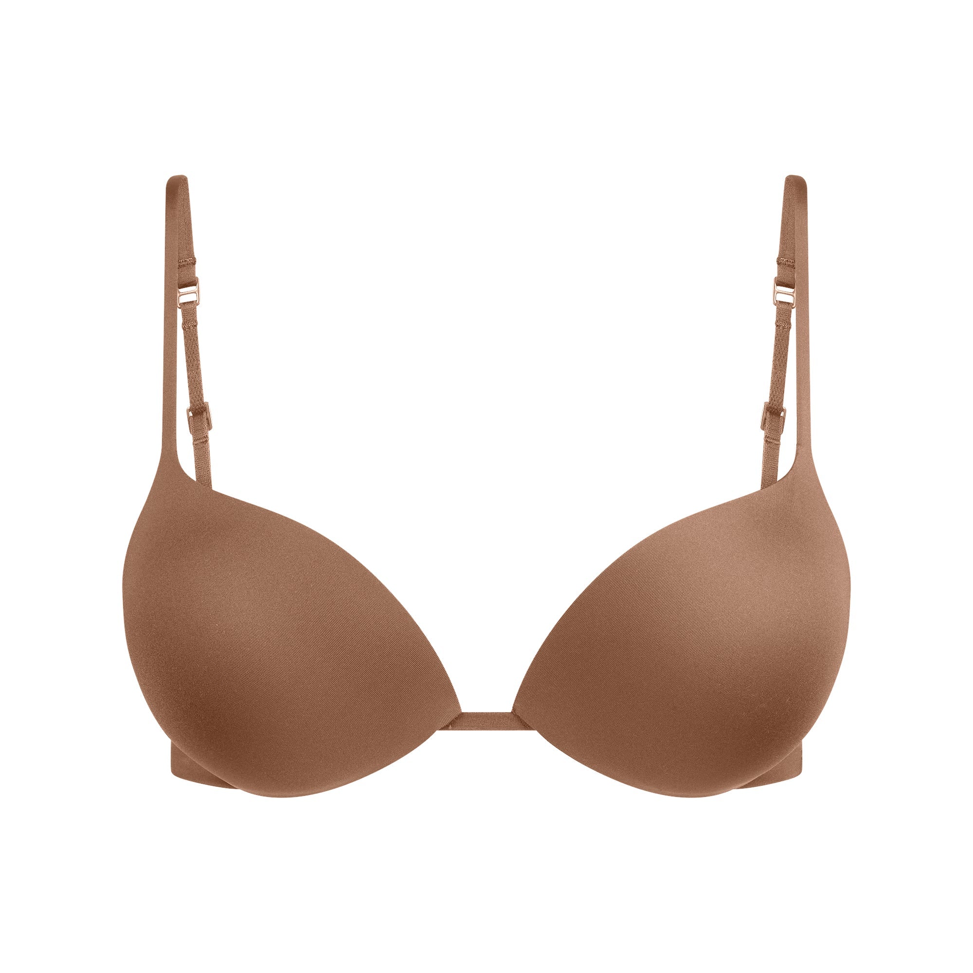 SKIMS ULTIMATE SUPER PUSH-UP BRA | JASPER FLAT ON A WHITE BACKGROUND | FLT