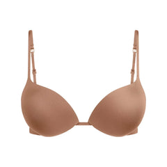 SKIMS ULTIMATE SUPER PUSH-UP BRA | SIENNA FLAT ON A WHITE BACKGROUND | FLT