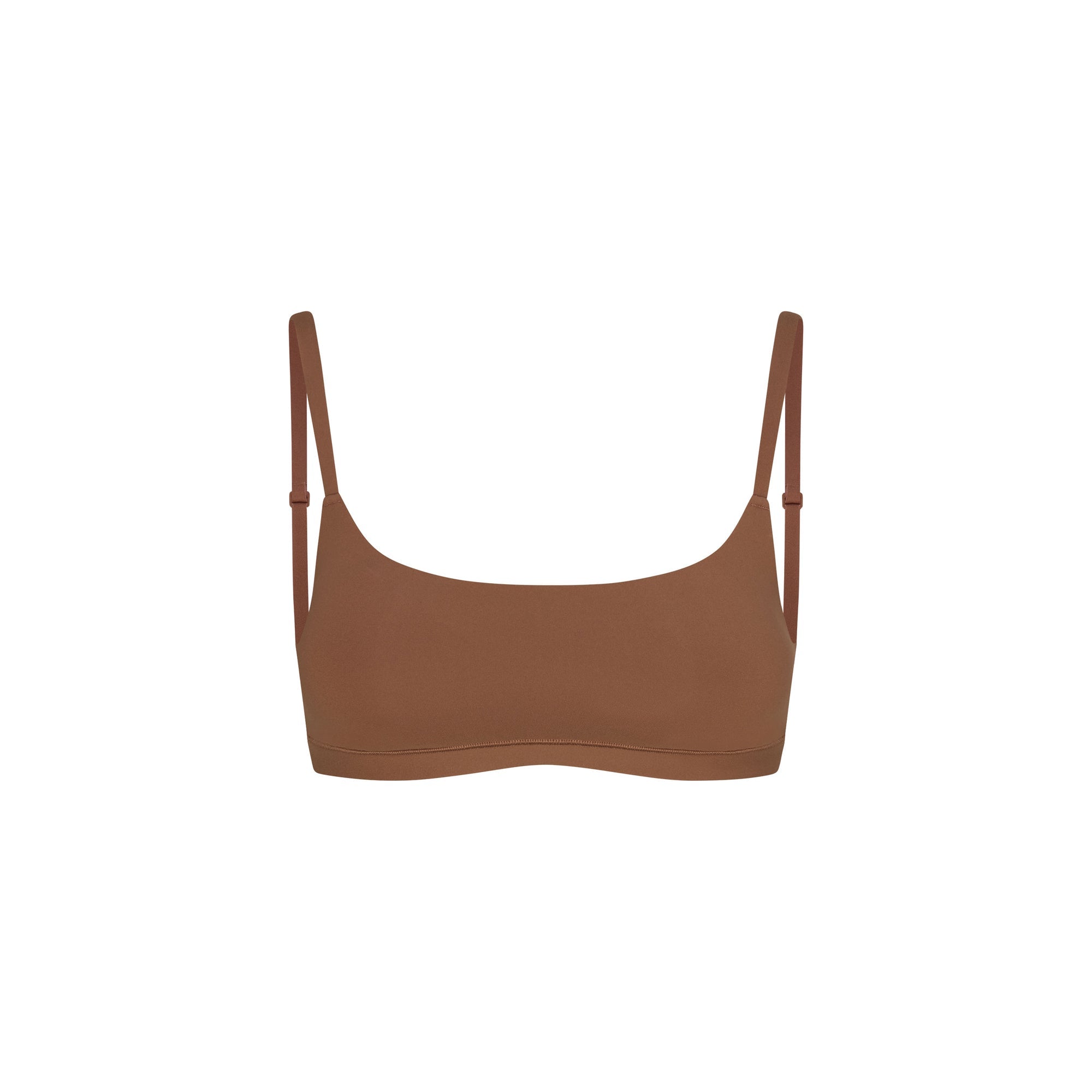FITS EVERYBODY MASTECTOMY SCOOP BRALETTE | JASPER FLAT ON A WHITE BACKGROUND | @ | FOCUS: 0.9, 0.1, 0.7