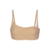 FITS EVERYBODY MATERNITY NURSING SCOOP BRALETTE | CLAY (MATERNITY BRALETTES) LAYS FLAT ON A WHITE BACKGROUND | FLT
