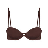 MULTI-WAY BRA | COCOA (PLUNGE BRAS) FLAT ON A WHITE BACKGROUND | FLT