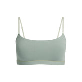 COTTON JERSEY SCOOP BRALETTE | MINERAL FLAT ON A WHITE BACKGROUND | FLT