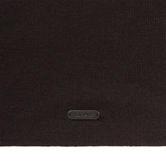 ESSENTIAL SWEATERS LONG SLEEVE V NECK | ESPRESSO & LAYS FLAT ON A WHITE BACKGROUND | FLT