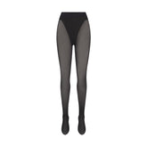 HOSIERY SHAPING BUTT LIFTING TIGHTS | ONYX (HOSIERY) FLAT ON A WHITE BACKGROUND | FLT