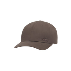 NikeSKIMS ACCESSORIES CLUB CAP | DARK SEPIA LAYS FLAT ON A WHITE BACKGROUND
