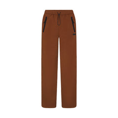 OUTDOOR FLEECE STRAIGHT LEG PANT | CHAI FLAT ON A WHITE BACKGROUND | FLT