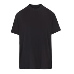 BOYFRIEND T-SHIRT | ONYX (T-SHIRTS, TOPS) LAYS FLAT ON A WHITE BACKGROUND | FLT