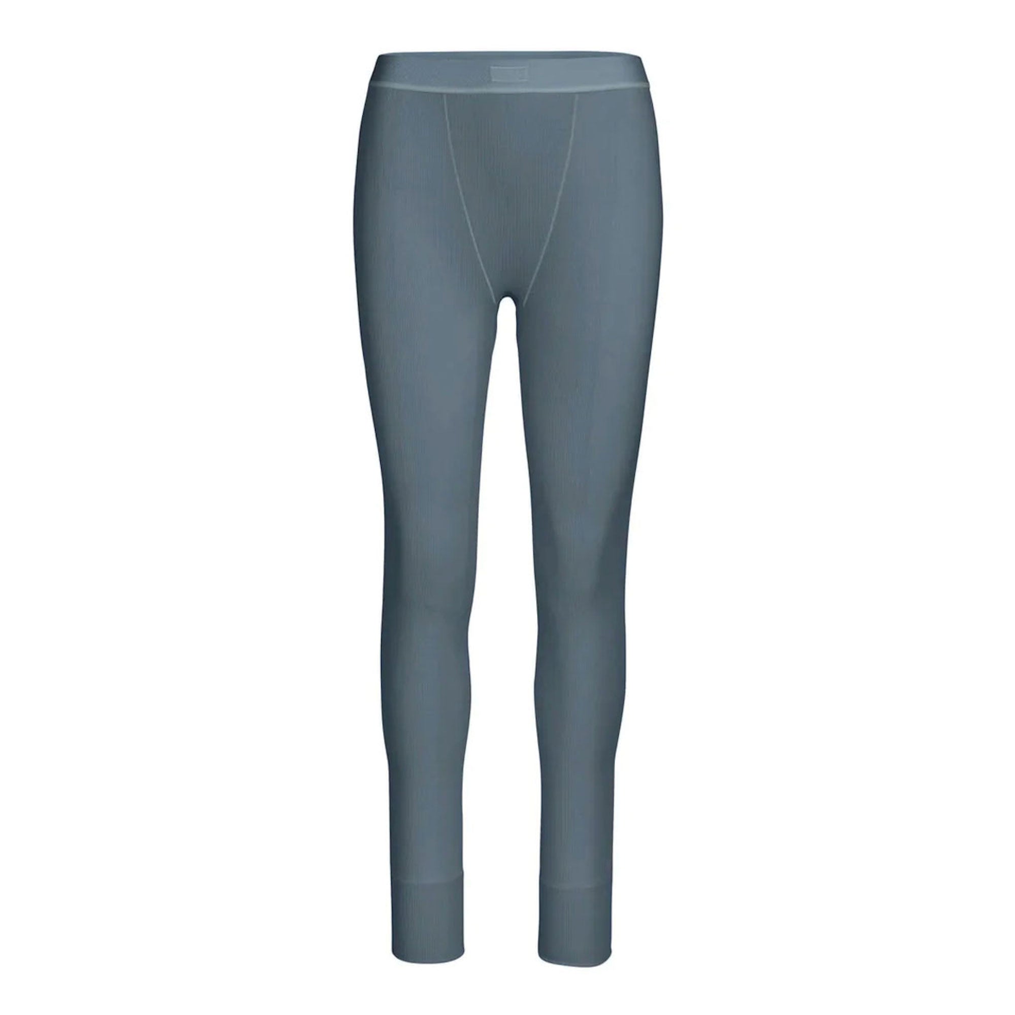 COTTON RIB LEGGING | KYANITE (LEGGINGS, BOTTOMS) LAYS FLAT ON A WHITE BACKGROUND | FLT