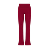 COTTON JERSEY FOLDOVER PANT | BRICK FLAT ON A WHITE BACKGROUND | FLT
