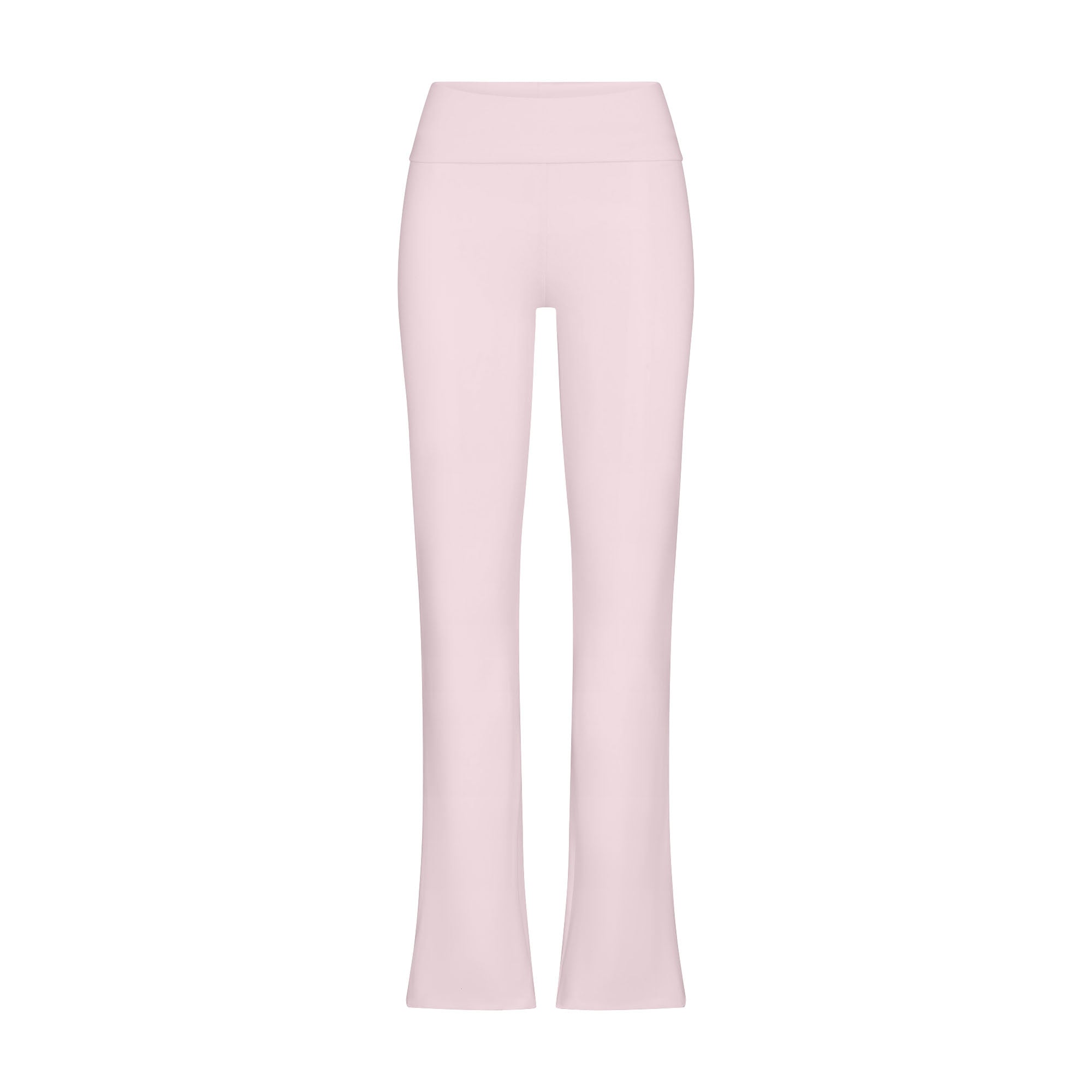 COTTON JERSEY FOLDOVER PANT | CHERRY BLOSSOM FLAT ON A WHITE BACKGROUND | FLT