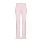 COTTON JERSEY FOLDOVER PANT | CHERRY BLOSSOM FLAT ON A WHITE BACKGROUND | FLT