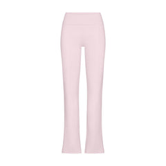 COTTON JERSEY FOLDOVER PANT | CHERRY BLOSSOM FLAT ON A WHITE BACKGROUND | FLT