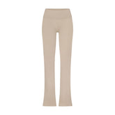 COTTON JERSEY FOLDOVER PANT | STONE FLAT ON A WHITE BACKGROUND | FLT
