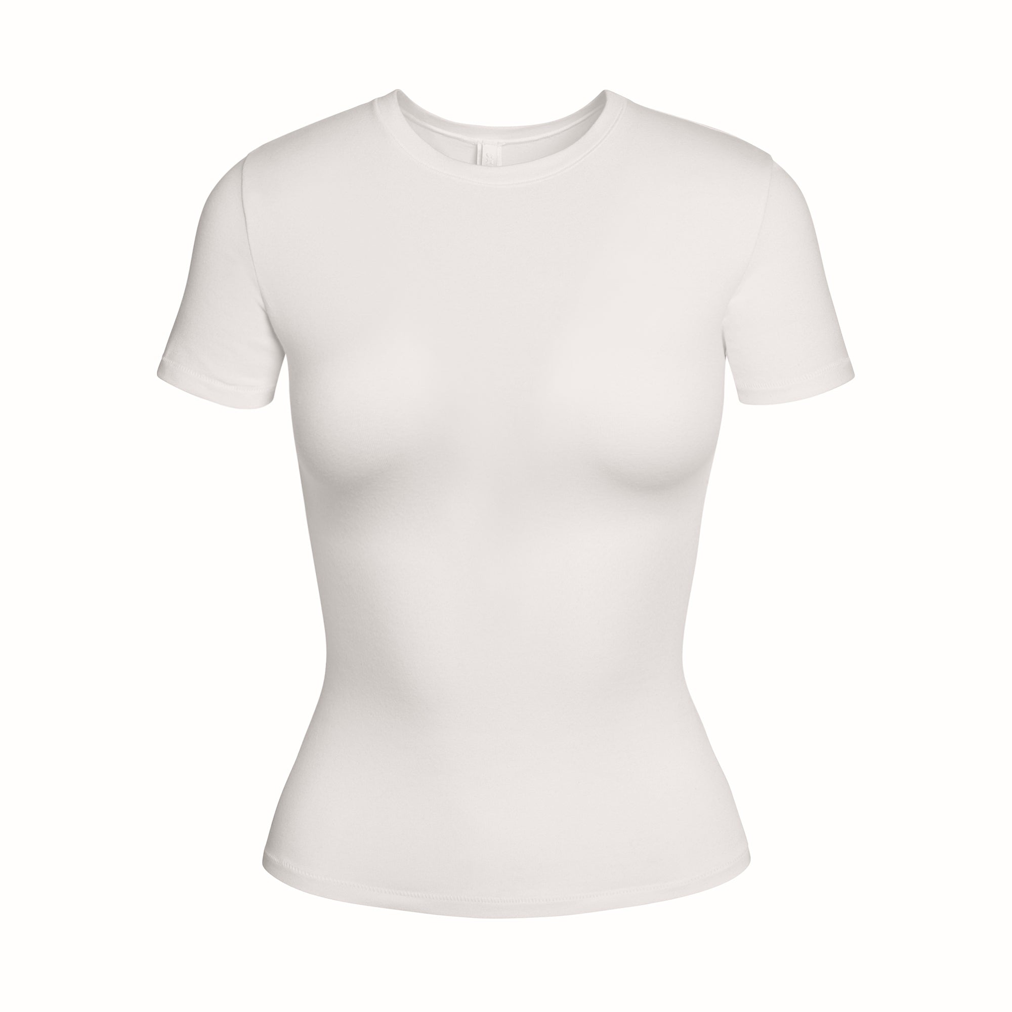COTTON JERSEY T-SHIRT | MARBLE FLAT ON A WHITE BACKGROUND | FLT