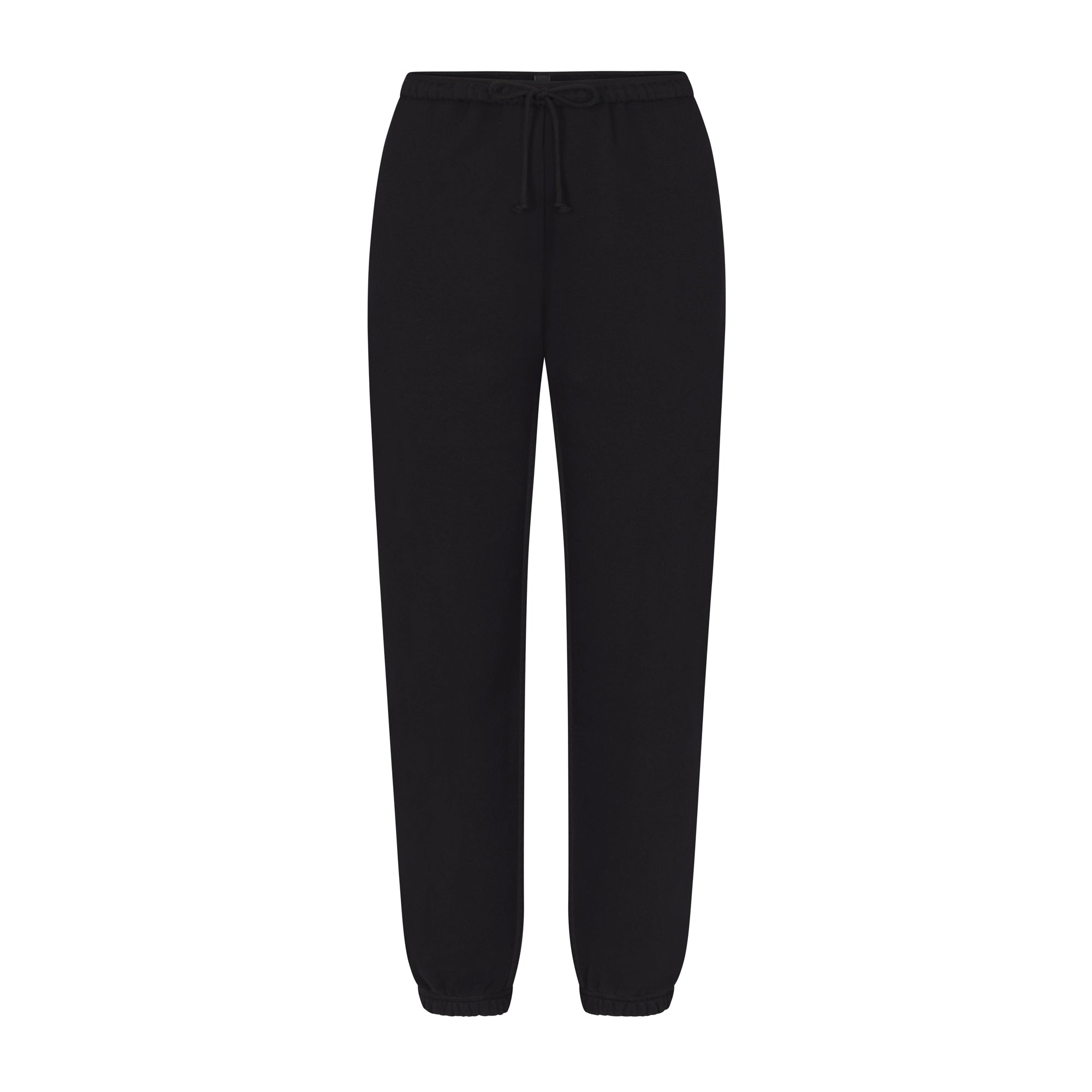 COTTON FLEECE JOGGER LAYS FLAT ON A WHITE BACKGROUND | FLT