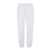 COTTON FLEECE CLASSIC JOGGER | LIGHT HEATHER GREY (JOGGERS, BOTTOMS) LAYS FLAT ON A WHITE BACKGROUND | FLT