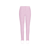 STRETCH LACE STIRRUP LEGGING | BABY PINK FLAT ON A WHITE BACKGROUND | FLT