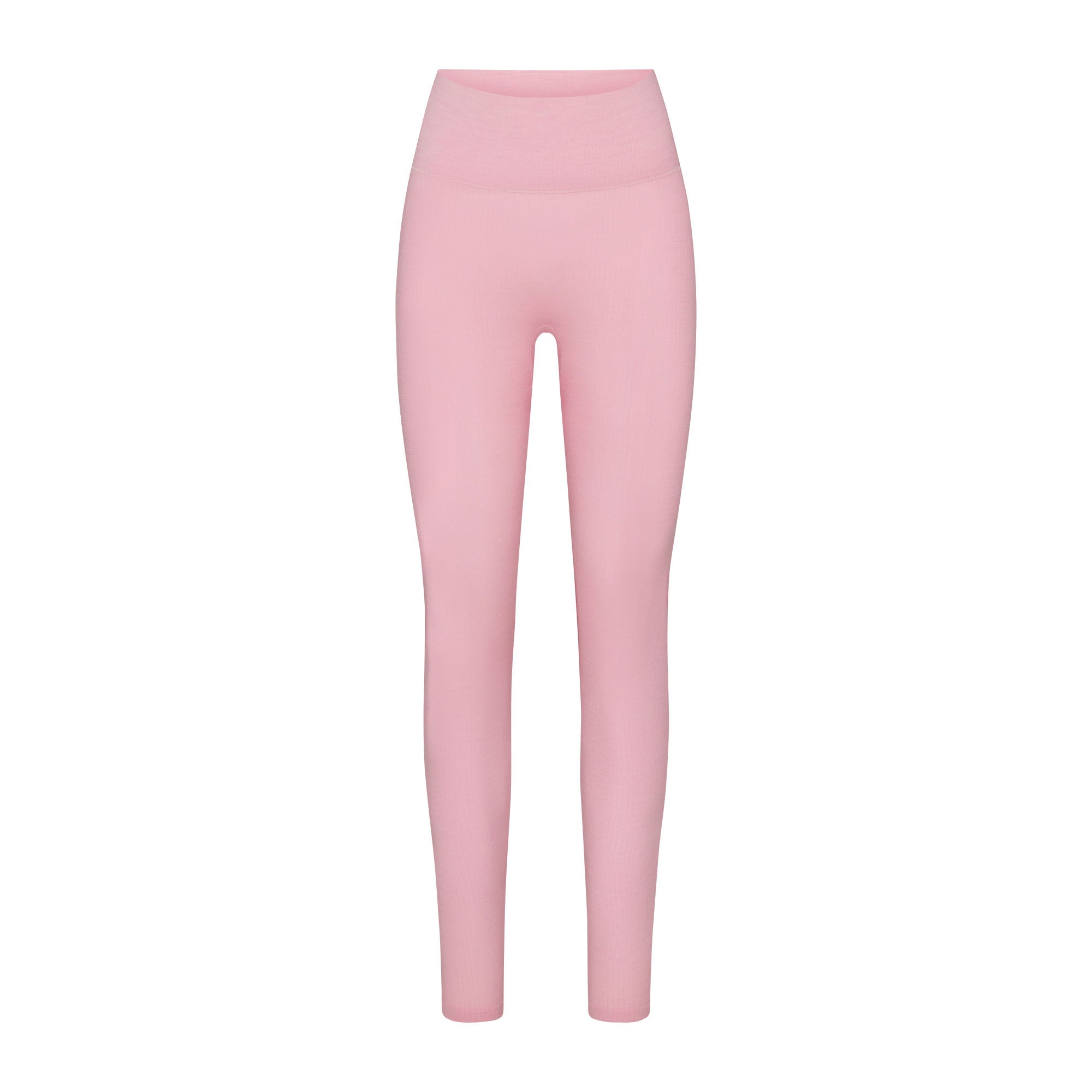 WOOL RIB HIGH-WAISTED LEGGING | HALITE FLAT ON A WHITE BACKGROUND | FLT