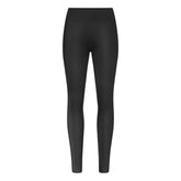 NikeSKIMS SHINE BONDED WAIST 26" LEGGING | OBSIDIAN FLAT ON A WHITE BACKGROUND | FLT