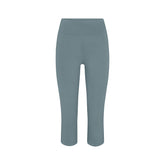 COTTON JERSEY FOLDOVER CAPRI | KYANITE FLAT ON A WHITE BACKGROUND | FLT