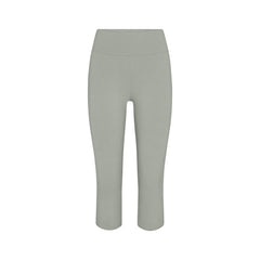 COTTON JERSEY FOLDOVER CAPRI | MINERAL FLAT ON A WHITE BACKGROUND | FLT