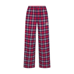 SKIMS FOR TEAM USA FLANNEL SLEEP OLYMPIC PANT | RED PLAIDFLAT ON A WHITE BACKGROUND | FLT