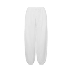 VOILE SLEEP BALLOON PANT | SNOW FLAT ON A WHITE BACKGROUND | FLT