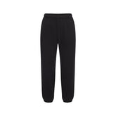 FLEECE LOUNGE MENS TAPERED JOGGER | WASHED ONYX (MENS JOGGERS, MENS BOTTOMS) LAYS FLAT ON A WHITE BACKGROUND | FLT