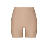 SKIMS BODY CORE SCULPT SHORTIE | CLAY FLAT ON A WHITE BACKGROUND | FLT