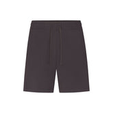 JERSEY LOUNGE MENS RELAXED SHORT | ASH (MENS SHORTS, MENS BOTTOMS) LAYS FLAT ON A WHITE BACKGROUND | FLT