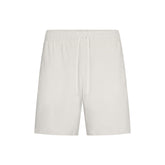 JERSEY LOUNGE MENS RELAXED SHORT | CHALK HEATHER FLAT ON A WHITE BACKGROUND | FLT