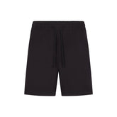 JERSEY LOUNGE MENS RELAXED SHORT | OBSIDIAN (MENS SHORTS, MENS BOTTOMS) LAYS FLAT ON A WHITE BACKGROUND | FLT
