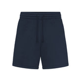 FLEECE LOUNGE MENS RELAXED SHORT | NAVYFLAT ON A WHITE BACKGROUND | FLT