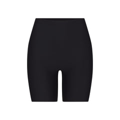SKIMS BODY BUTT ENHANCING PADDED SHORT | ONYX FLAT ON A WHITE BACKGROUND | FLT | FLT