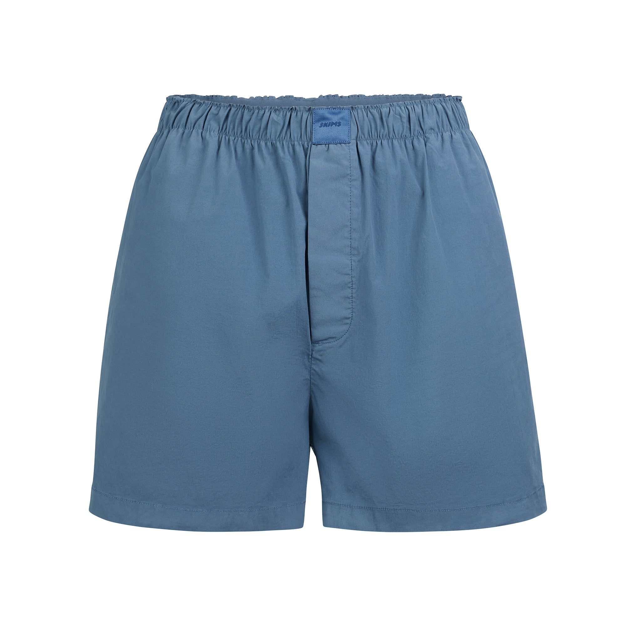 COTTON POPLIN BOXER | HARBOR FLAT ON A WHITE BACKGROUND | FLT