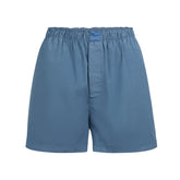 COTTON POPLIN BOXER | HARBOR FLAT ON A WHITE BACKGROUND | FLT