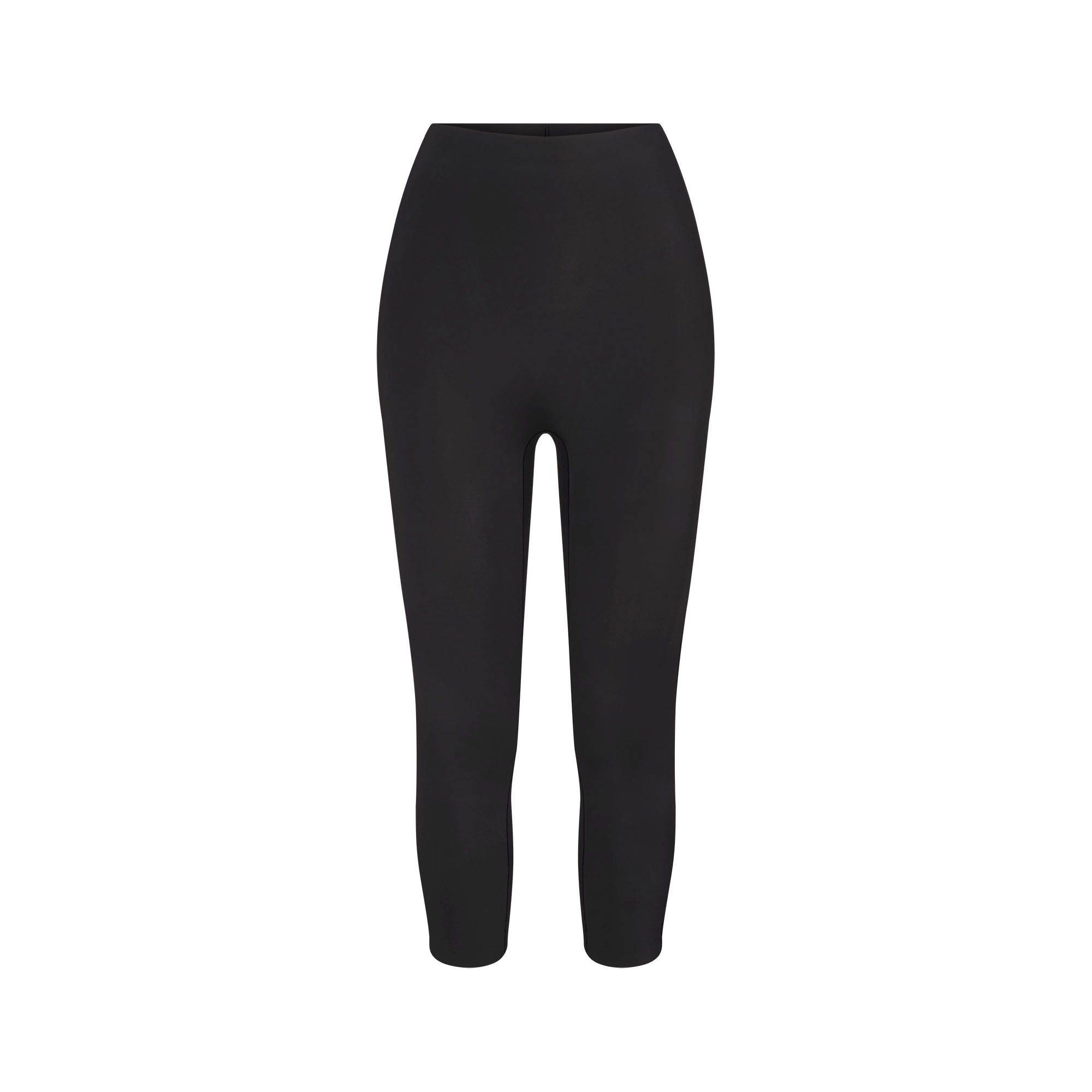 COOL SHAPEWEAR CAPRI | ONYX FLAT ON A WHITE BACKGROUND | FLT