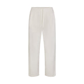 JERSEY LOUNGE MENS RELAXED STRAIGHT LEG PANT | CHALK HEATHER FLAT ON A WHITE BACKGROUND | FLT