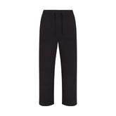JERSEY LOUNGE MENS RELAXED STRAIGHT LEG PANT | OBSIDIAN (MENS PANTS, MENS BOTTOMS) LAYS FLAT ON A WHITE BACKGROUND | FLT