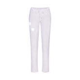 WORN IN JERSEY HEART STRAIGHT LEG PANT | SNOW FLAT ON A WHITE BACKGROUND | FLT