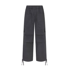 WOVEN MENS CARGO PANT | ASH FLAT ON A WHITE BACKGROUND | FLT