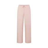 COTTON POPLIN PANT | DUSTY PINK FLAT ON A WHITE BACKGROUND | FLT