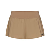 WOVEN COTTON FLUTTER SHORT | DESERT FLAT ON A WHITE BACKGROUND | FLT