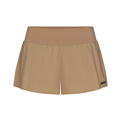 WOVEN COTTON FLUTTER SHORT | DESERT FLAT ON A WHITE BACKGROUND | FLT