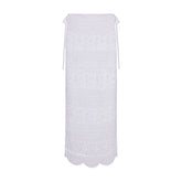 CROCHET COVER-UPS LONG SKIRT | SNOW FLAT ON A WHITE BACKGROUND | FLT