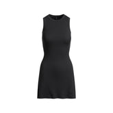 COTTON RIB TANK DRESS | SOOT FLAT ON A WHITE BACKGROUND | FLT